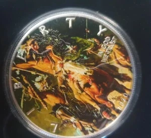 Liberty American Silver Eagle 1oz Colorized 2020 Indianer # 1 - Bild 1 von 2