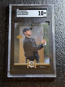Tiger Woods 2003 Upper Deck #MC-25 Major Champions SGC 10 - Bild 1 von 2
