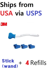 Scotch Brite Toilet Disposable Cleaner Brush Scrubber total 4 Refills USA SHIP - Picture 1 of 5