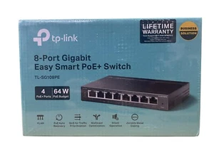 TP-Link TL-SG105PE - 5-Port Gigabit Easy Smart Switch with 4-Port PoE+ - Limited - Picture 1 of 2