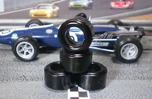"XPG" URETHANE SLOT CAR TIRES 2pr PGT-20122 fits Scalextric Eagle Weslake - Picture 1 of 1