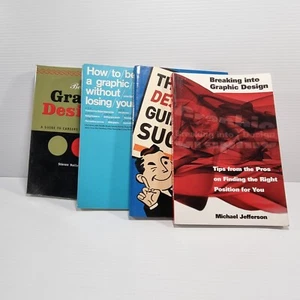 Graphic Design Books Bundle x 4 - Picture 1 of 10