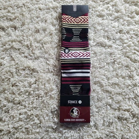 Stance Florida State Men's Socks Small Florida State Mazed Florida State Small Cover