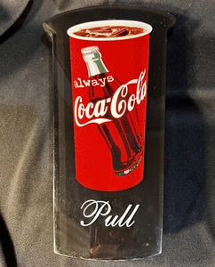 RARO Commerciale SEMPRE COCA-COLA Porta Bottiglia Bicchieri da Soda "Tira" Maniglia Acrilica 12" - Foto 1 di 12