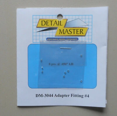 ADAPTADOR MONTAJE #4 .050 1:24 1:25 DETALLE MASTER CAR MODELO ACCESORIO 3044 Foto 1 de 2