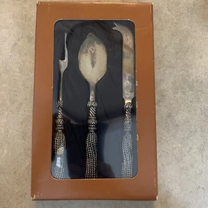 Silea "Cartisane" 3 teiliges Käse Servier Set gebraucht Besteck Vintage - Bild 1 von 6