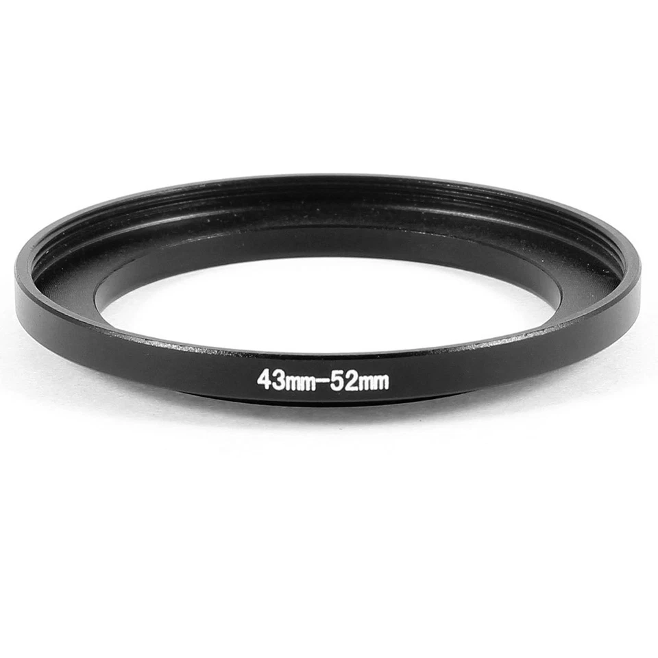 43mm-52mm 43mm to 52mm  43 - 52mm Step Up Ring Filter Adapter for Camera Lens - Image 1 of 1