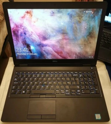 💫CAD/Gaming Dell Precision 3530💫 i7 6cores 15.6 FHD 8GB 256GB SSD Workstation3 - Image 1 of 4