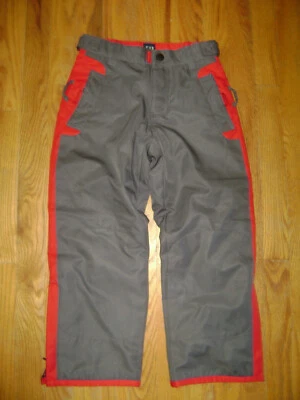 Pantalones de nieve GAP NIÑOS NIÑAS ESQUÍ NIEVE Pantalones de squall Talla Pequeña 5/6 GRIS ROJO Foto 1 de 4