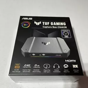 ASUS TUF Gaming Video Capture Card(CU4K30) 4K/2K/1080p120, Near-Zero Latency, HD - Picture 1 of 5