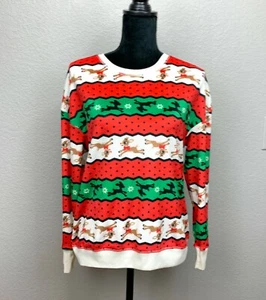 Rudolph Red Nosed Reindeer Size Small Cozy Minky Sweatshirt or Sleep Shirt - Picture 1 of 10