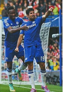 CHELSEA HANDSIGNIERT DIEGO COSTA 12X8 FOTOPROOF 5. - Bild 1 von 2