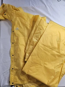 De colección Mujer EMS East Mountain Deportes Chaqueta Impermeable y Pantalón Conjunto XL Amarillo - Imagen 1 de 12