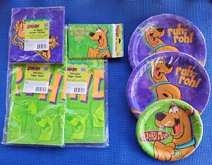 Scooby Doo Birthday Party 7 Pak. ALL ITEMS ARE BRAND NEW In Original Wrapping