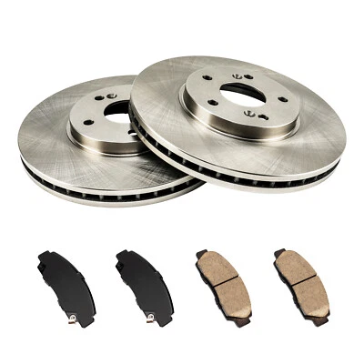 Se adapta a Acura TSX 2012 Honda Accord 2011-2014 rotores de freno de disco delanteros pastillas de freno Foto 1 de 4