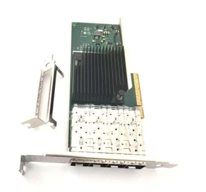 New Intel X710-DA4 4-port 10Gbps SFP+ PCIe 3.0 x8 10Gbps Ethernet network card - Picture 1 of 9
