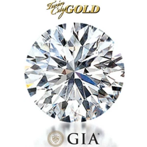 GIA Certified 0.92 CT Carat F VS2 Round Brilliant Diamond Loose Stone - Picture 1 of 2