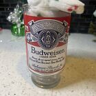 Vintage Budweiser  Beer Glass 12 oz Footed Pedestal Tumbler