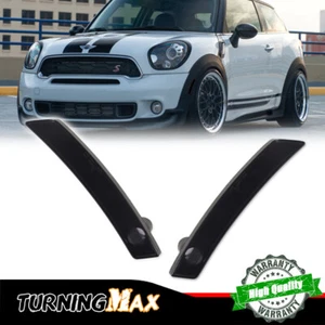 Smoke Front Side Marker Light Reflectors Drive & Passenger For 07-16 MINI Cooper - Picture 1 of 8