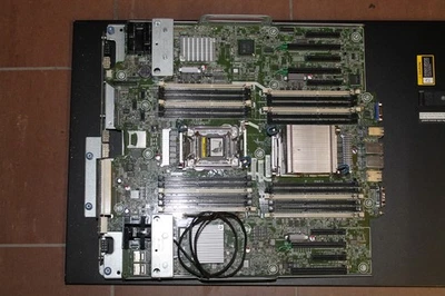 HP Proliant ML350p Gen8 Motherboard 667253-001 Dual CPU + CPU E5-2609 730242-001 - Immagine 1 di 4
