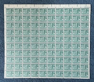 Scott #1037, 4 1/2c The Hermitage, Mint sheet of 100, MNH - Picture 1 of 1