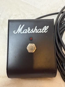 Amplificador Marshall Amplificador Interruptor de pie de botón único Pedal Cable largo - Imagen 1 de 6