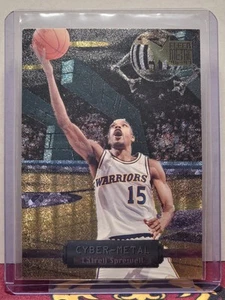 1996 Metal Latrell Sprewell #18 Cyber-Metal Golden State Warriors - Bild 1 von 2