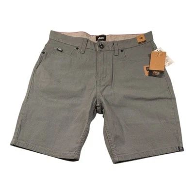 Vans Boy's Gray Quiet Shade Roy 5 Pocket Shorts Size 28 - Image 1 of 4