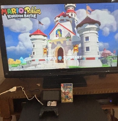 Nintendo Switch HAC-001 Console Mario Game Bundle + Pro Controller Cords Tested. - Image 1 of 4