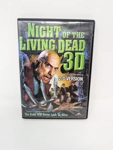 NIGHT OF THE LIVING DEAD 3D (DVD, 2006) HORROR ZOMBIE Lionsgate CULT 3D GLASSES - Picture 1 of 4