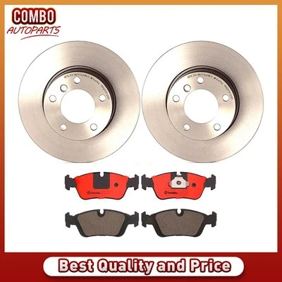 Juego de pastillas de freno de disco delanteras rotor de freno de disco para BMW 318ti 1995-1997 Foto 1 de 4