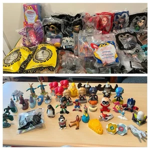 Lote De 77 Juguetes Happy Meal Niños McDonald's Burger King Juguetes De Colección y Nuevos - Imagen 1 de 24