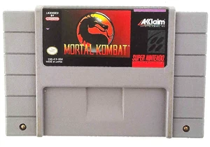 ☆ 🟥 Mortal Kombat (Super Nintendo) 1993 🟥 ☆ - Nintendo SNES - Good (NTSC) - Picture 1 of 3