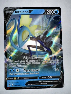 Inteleon V SWSH016 SWSH: Sword & Shield Promo Cards Holo - Image 1 of 4