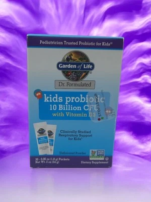 Garden Of Life Dr. Formulated Kids Probiotic Vitamin D3 30 Packets Exp 01/26 - Image 1 of 4