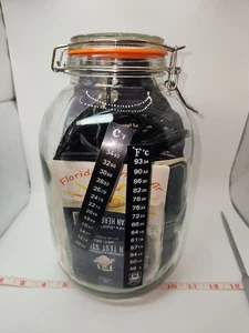 Kombucha Heating Wrap, 1-Gal. Jar W/Bail Lid, 2-Therms, 2-Test Kits, Directions - Picture 1 of 14