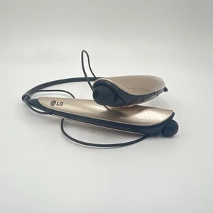 LG Tone PRO HBS-750 Headphones Headset Earbuds Bluetooth Wireless Gold Tested - Zdjęcie 1 z 6