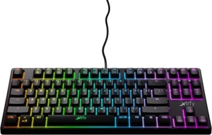 K4 Tenkeyless RGB Mechanical Gaming Keyboard with Kailh Red Switches, Black - Picture 1 of 4