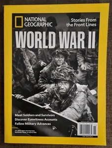 National Geographic Special Publication Magazine WORLD WAR II Stories Front Line - Picture 1 of 1