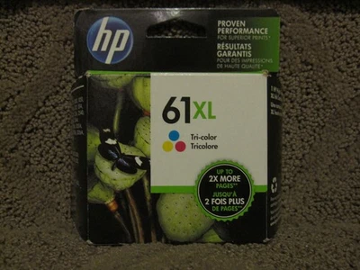 HP CH564WN Color Ink Cartridge Genuine OEM NEW # 61XL 61 - Image 1 of 4
