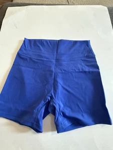 Unthewe Women's Workout Gym Shorts, Sapphire Blue, Medium - Picture 1 of 5
