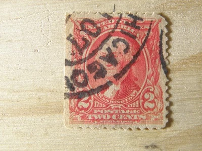 US Stamp, Scott #301, Used, VF, 2c Washington, 1902-03 Series - Image 1 of 2