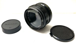 Lente de cámara Rikenon 55 mm vintage 1:2-8 original como se encuentra + funcionando usado + ¡limpio! - Imagen 1 de 15