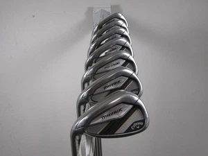 LH Callaway Golf MAVRIK Iron Set 4-PW Regular Flex Elevate 95 VSS Steel Shafts - Picture 1 of 9