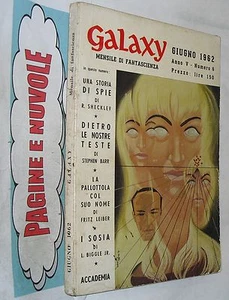  ** GALAXY 6  fantascienza LA TRIBUNA 1962 sheckley\barr\leiber\biggle - Picture 1 of 1