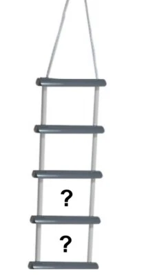 Badeleiter Strickleiter Hängeleiter Jakobsleiter Schlauchboot Leiter Bootsleiter - Bild 1 von 3