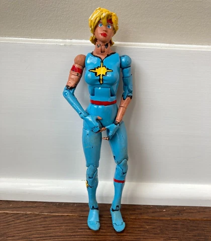 Marvel Legends Invisible Woman custom repaint OOAK X-men Dazzler action figure Cover