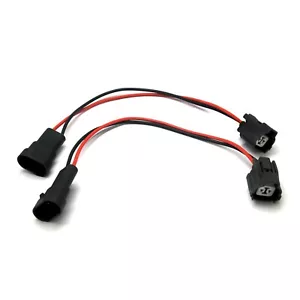 HID Ballast Power Plug Wire Harnesses for Acura TL TSX ILX RDX | Pack of 2 - Picture 1 of 6