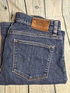 Vtg Ralph Lauren Jeans Co Womans Size 6 Classic Straight Mid Rise Denim 90s Y2K - Picture 1 of 9