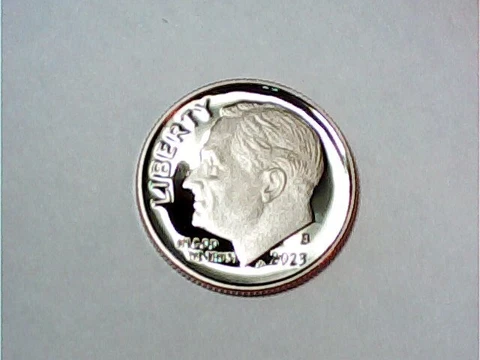 2023 S PROOF Roosevelt Dime 10¢ cent BEAUTIFUL DEEP CAMEO! Cover